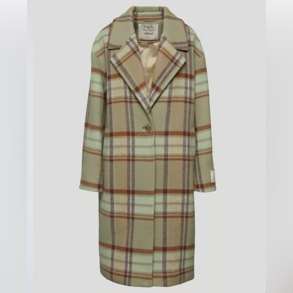 Wilfred The Only Wool and Cashmere Oversized Coat in Prairie Sage/Mint Size US 2